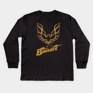 Smokey And The Bandit 1977 Pontiac Firebird Trans Am Kids Long Sleeve T-Shirt